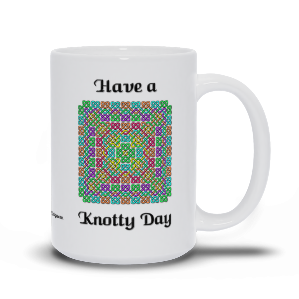 Hand Made Irish Pottery Celtic Knotwork Mugs