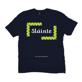 Slainte Celtic Knots navy t-shirt