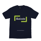 Slainte Celtic Knots navy t-shirt size XS-S